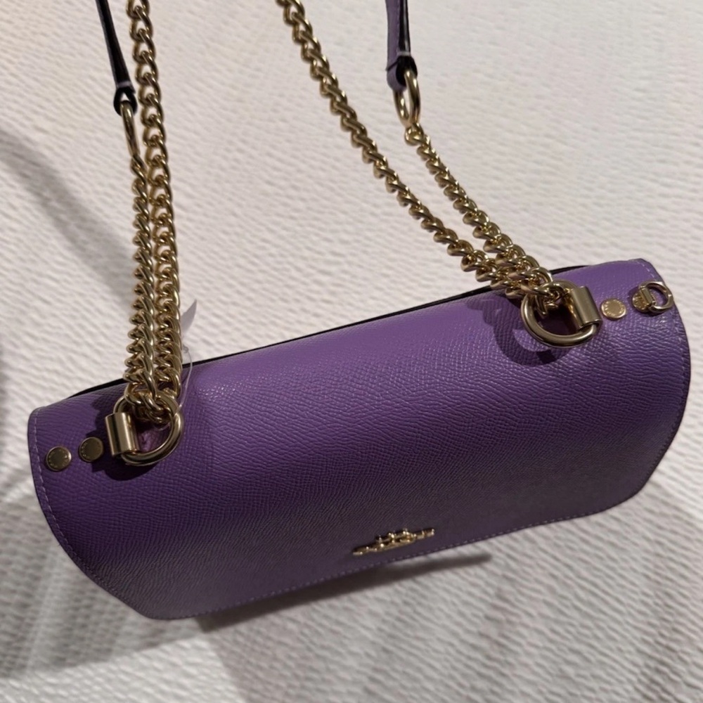 NEW Coach Klare Crossbody Bag CZ985 Purple - Picture 8 of 12